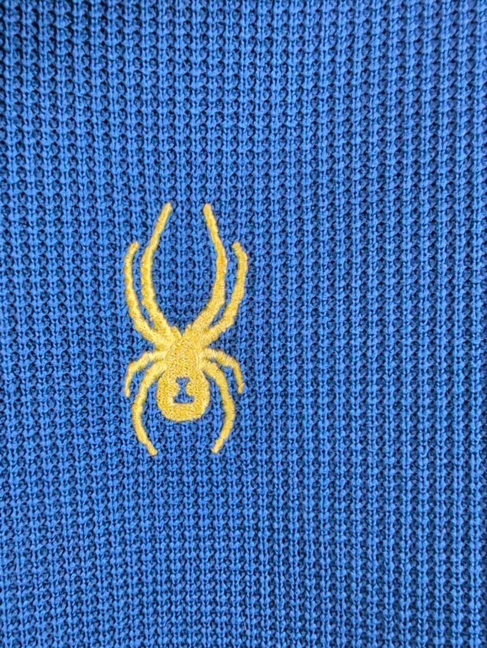 Spyder Outbound Half-Zip Men's Blue Performance Sweater Size XXL - Picture 6 of 11
